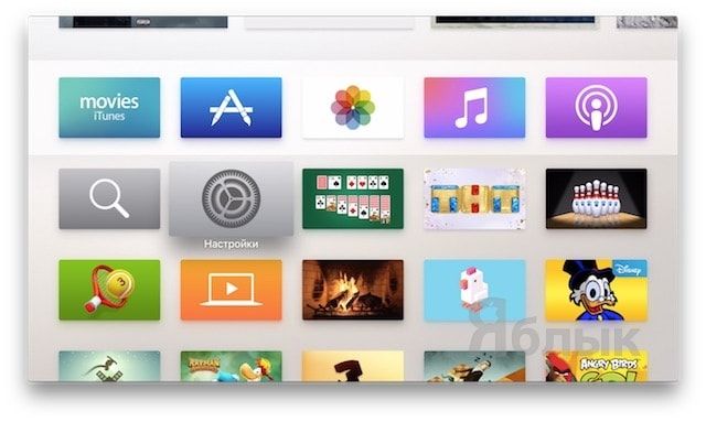 Заставки в Apple TV: как установить, изменять и настраивать