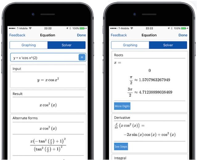 Mathpix - как решать примеры по математике, наведя камеру iPhone