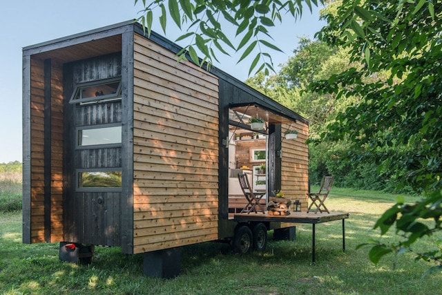 The Alpha Tiny House – крошечный инновационный дом на колесах