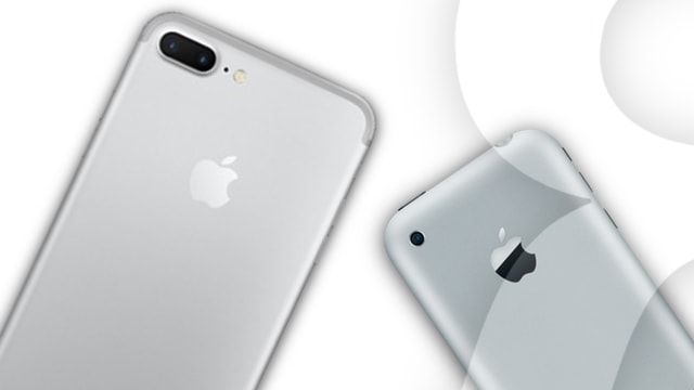 Как снимает камера iPhone 2G в сравнении с iPhone 7 Plus