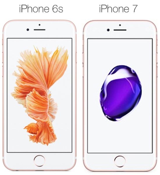 iphone 7 vs iphone 6s