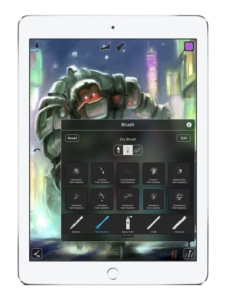 Inspire Pro is one of the best drawing software for iPad