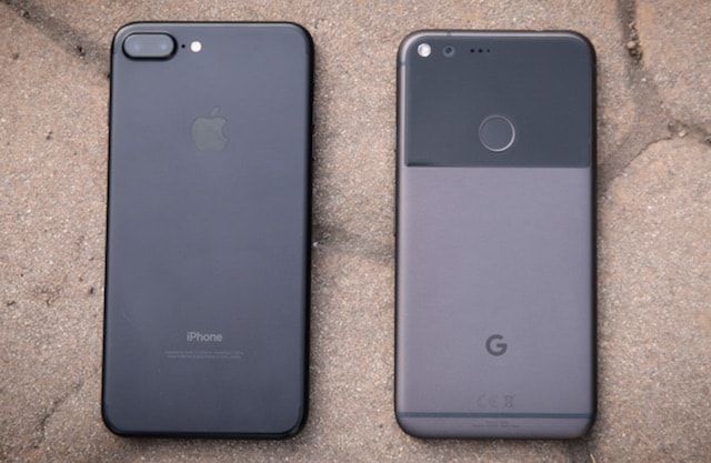 Google Pixel против iPhone 7 Plus в тесте на быстродействие