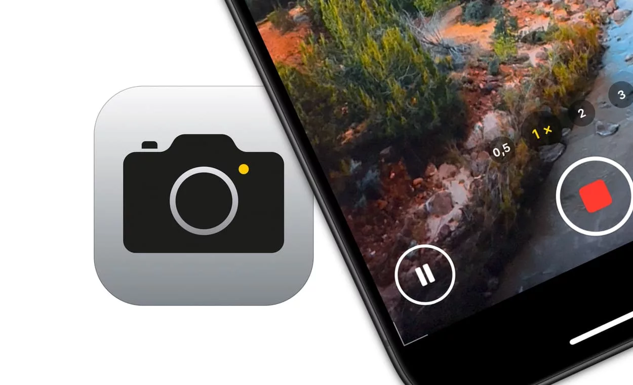 Как ставить паузу при съемке видео на iPhone
