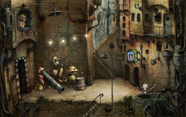 Review of the game Machinarium for iPhone and iPad