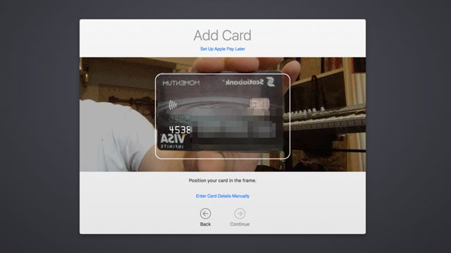Как добавить отпечатки пальцев Touch ID и карты Apple Pay на MacBook Pro 2016