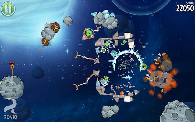 Angry Birds Space для iPhone и iPad