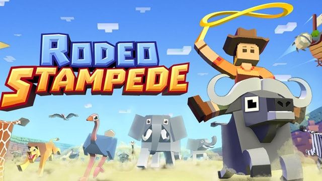 Игра Rodeo Stampede — Sky Zoo Safari для iPhone и iPad - увлекательный симулятор родео и зоопарка