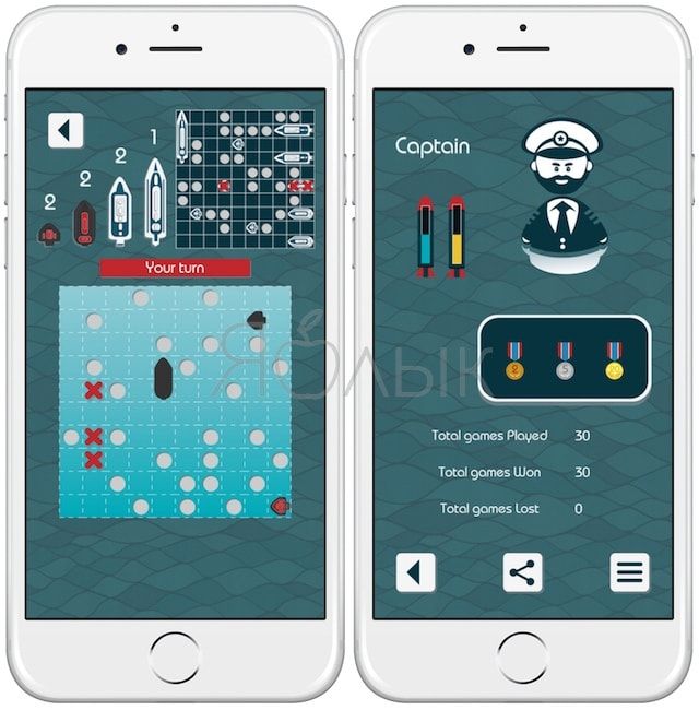 Игра «Морской бой - Battleship Online» для iPhone и iPad