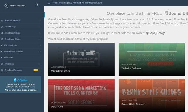 Five sites with free pictures, videos, footage and sound effects