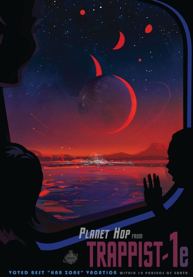 Trappist - звездная система с 7 планетами