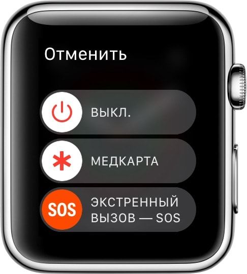 Тревожная кнопка (SOS) на Apple Watch