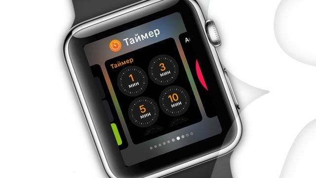 что такое dock на apple watch