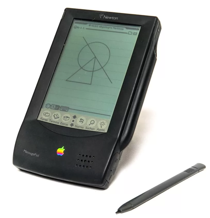 apple newton messagepad 100 with stylus