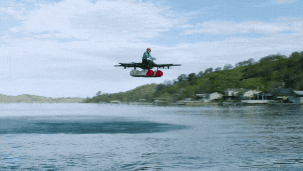 Kitty Hawk Flyer - летающий мотоцикл от основателя Google (видео)