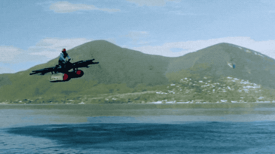 Kitty Hawk Flyer - летающий мотоцикл от основателя Google (видео)