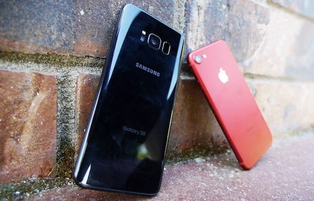 Samsung Galaxy S8 iphone 7