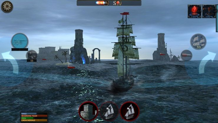 Игра Tempest для iPhone и iPad — первая приключенческая RPG о пиратах с многопользовательским режимом