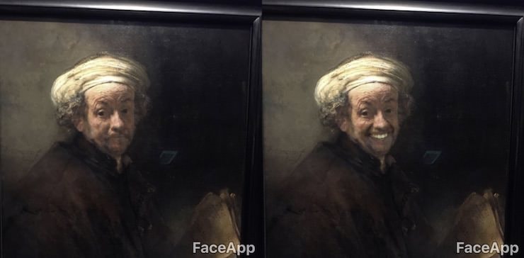 Программа FaceApp заставила улыбаться старинные портреты в музеях