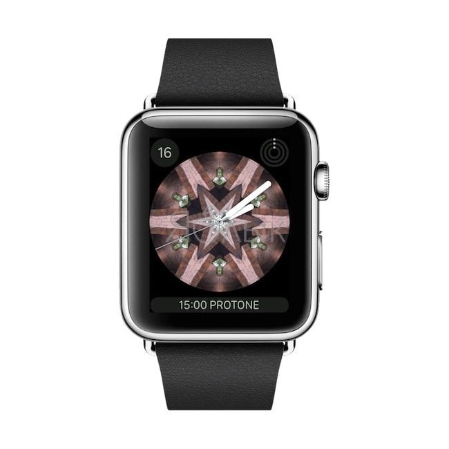 Циферблат «Калейдоскоп» в watchOS 4 на Apple Watch