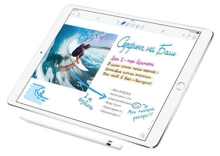 10,5 и 12,9-дюймовые iPad Pro 2017