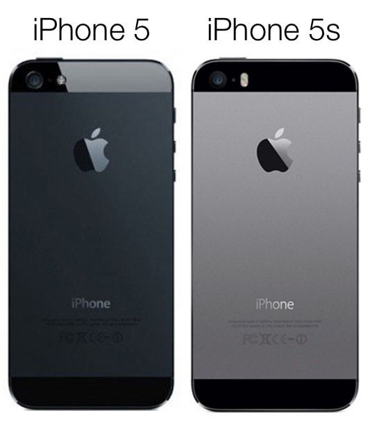 Чем внешне отличаются iPhone 5 и iPhone 5s
