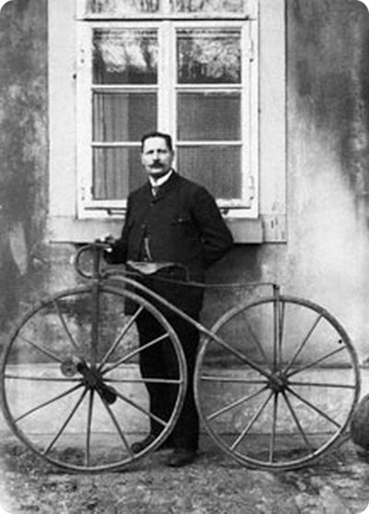Le vélo de Pierre Lalman