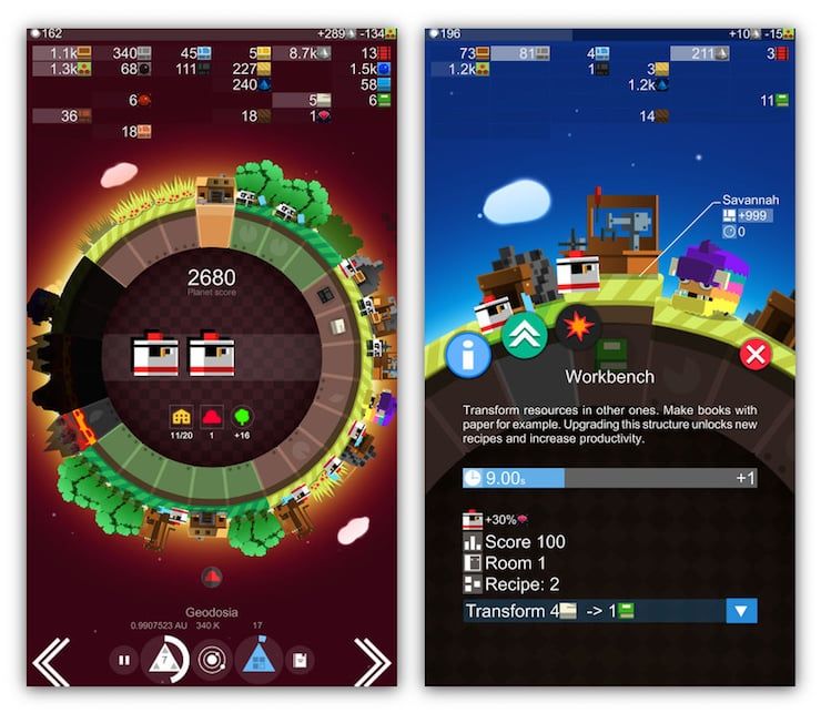 Игра A Planet Of Mine - глобальная стратегия для iPhone и iPad