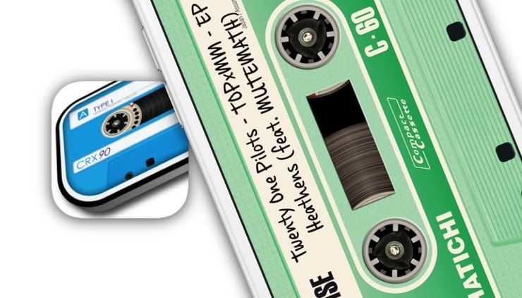 Delitape - онлайн-радио для iPhone и iPad в стиле кассетного плеера