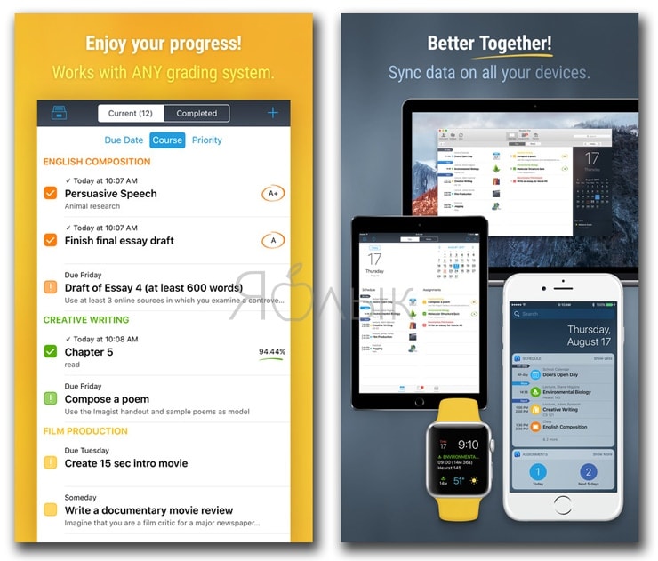 10 приложений для iPhone и iPad, которые пригодятся школьнику и студенту