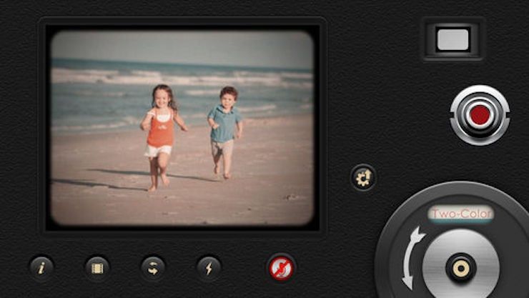 vintage video filter app