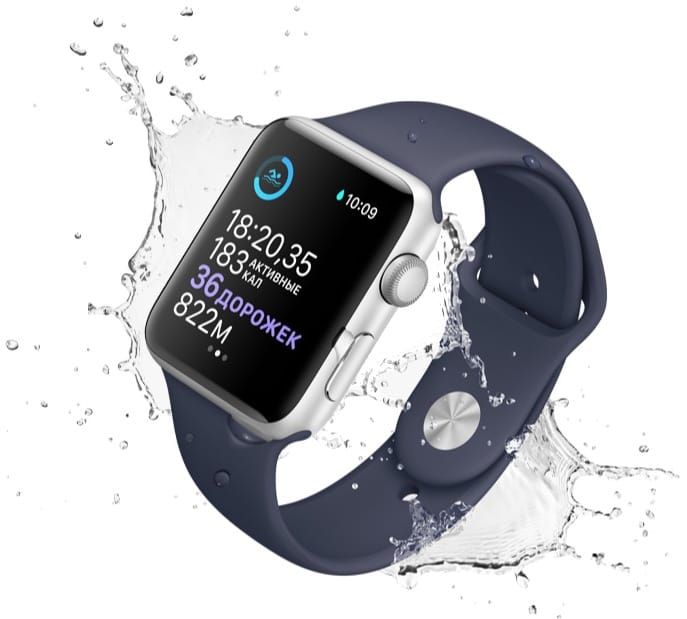 is an apple series 3 watch waterproof