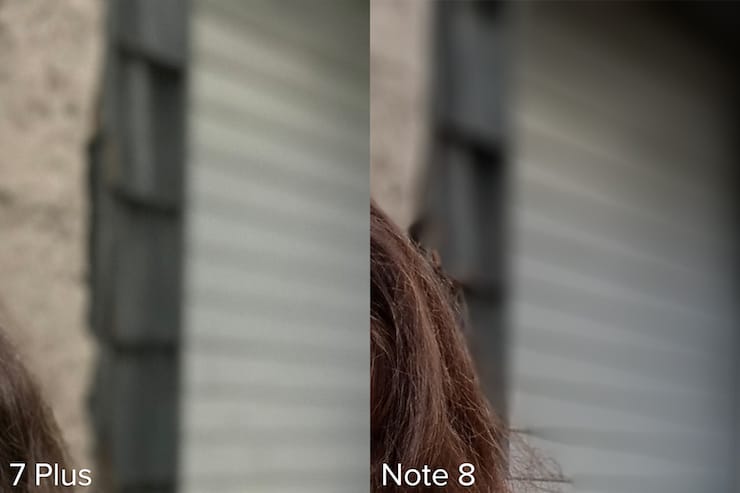 Какая камера лучше снимает Портретный режим: Galaxy Note 8 или iPhone 7 Plus?