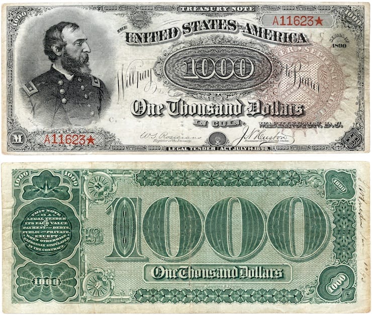 1000 долларов США