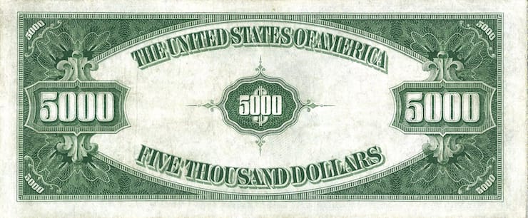 5000 долларов США