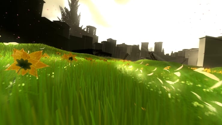 Flower game for iPhone and iPad - atmospheric ecological parable