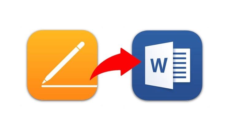 Как сохранять файлы Pages в формате Word (doc, docx) на Mac