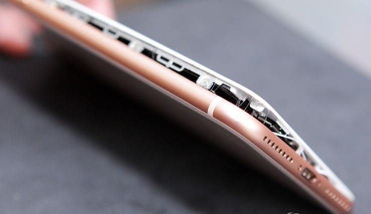 iPhone 8 взрывается батарея