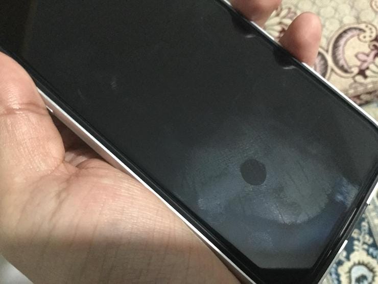 iPhone X oleophobic coating wearing off
