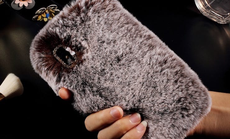 Fluffy iPhone X Case