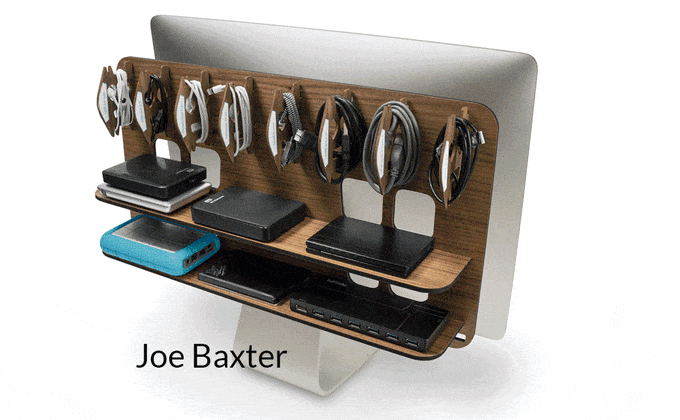 Baxters – набор полочек для задней части iMac