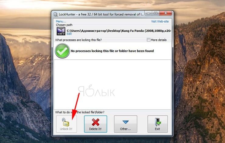 Как удалить неудаляющийся файл на ПК и Mac
