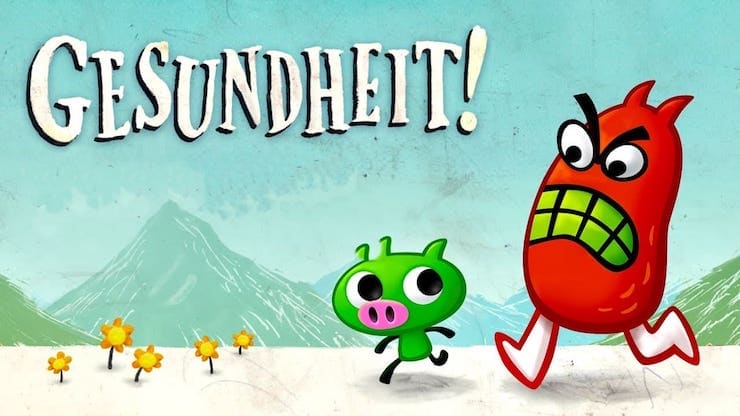 Gesundheit! для iPad: веселая инди-головоломка о приключениях сопливого поросенка