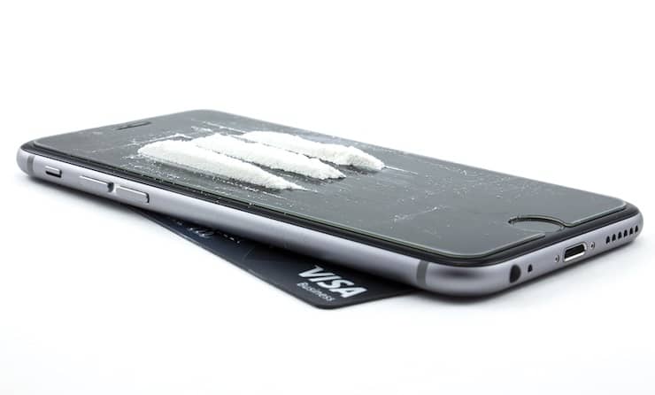 cocain iphone