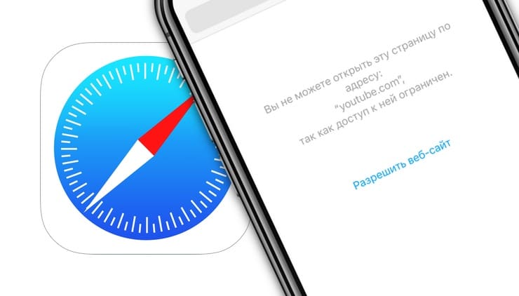 Как заблокировать доступ к выборочным сайтам на iPhone и iPad