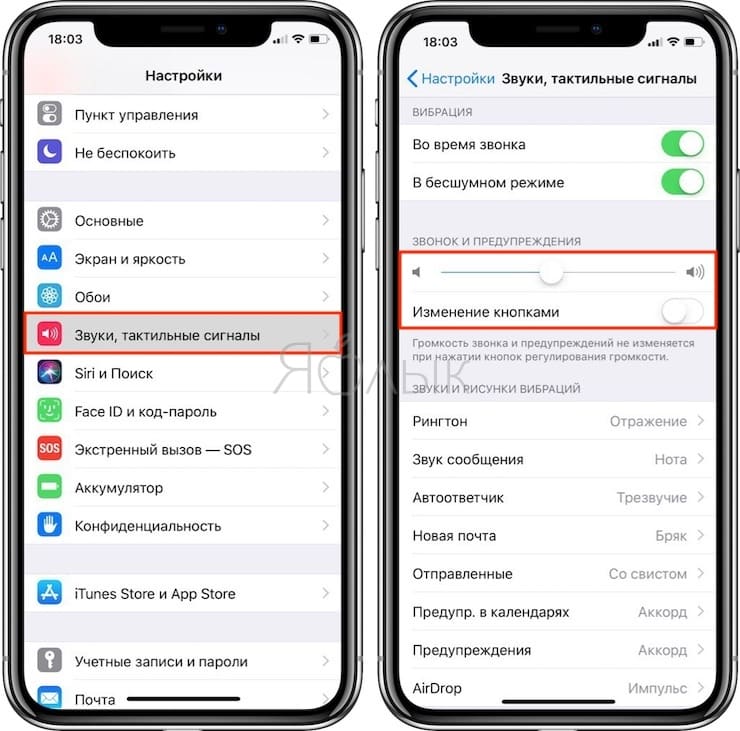 How to turn off Ringtone Volume Down feature on iPhone X