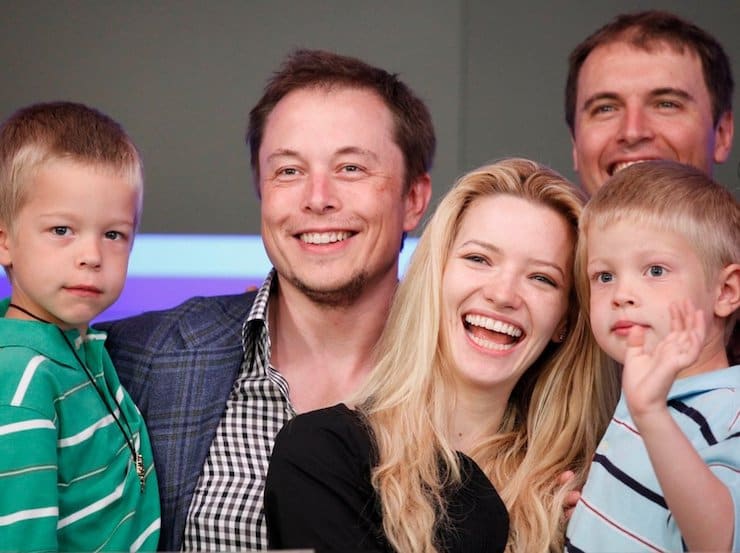 La famille d'Ilon Musk