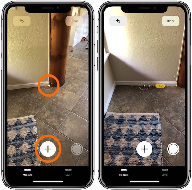 Виртуальная линейка в iOS 12 или измерять расстояния в приложении Рулетка на iPhone | Яблык