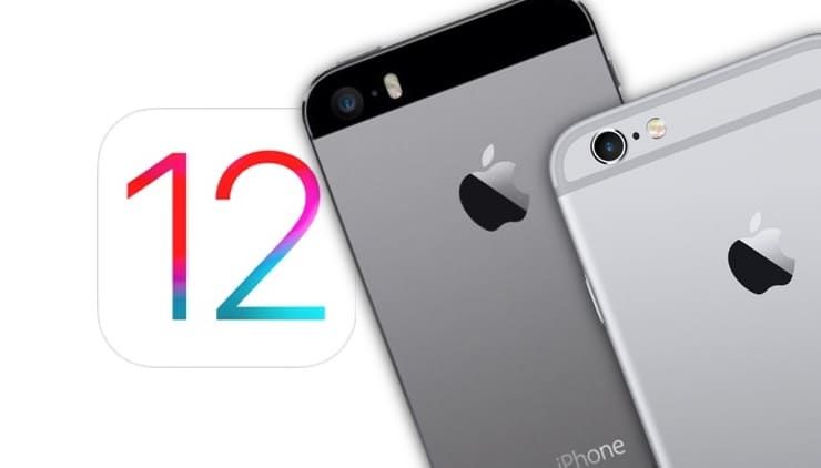 iPhone 5s и iPhone 6 на iOS 12