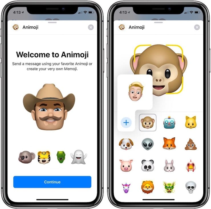 Как создать Memoji на iPhone X